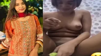 Young Babe Masturbating Her Pussy During Naughty Videocall