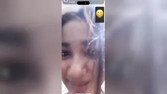 Young Babe Masturbating Her Pussy During Naughty Videocall