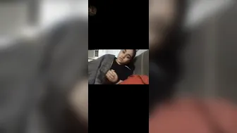 College GF Showing Cute Boobs To Lover On Video Call