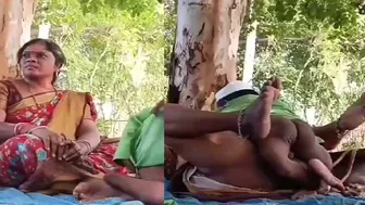 Married Slut In Saree Fucking Stranger Outdoors For Cash