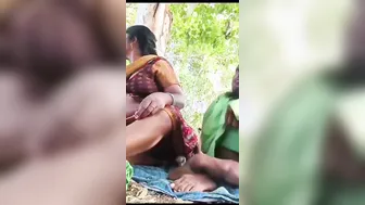 Married Slut In Saree Fucking Stranger Outdoors For Cash