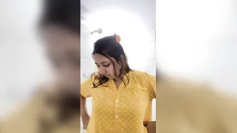 Curvy GF Slowly Stripping Naked For Me On Webcam Live