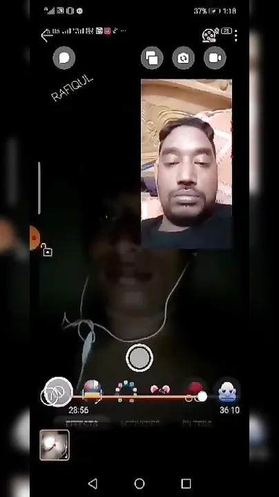 GF Showing Her Perfect Boobs Up Close On Video Call