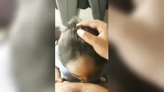 Office Secretary Sucking Boss Cock Hoping For Promotion