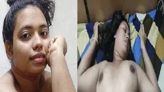 Thick Desi Girl Letting Older Guy Pound Her On The Bed