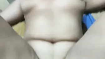 Thick Desi Girl Letting Older Guy Pound Her On The Bed