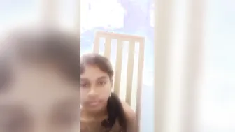 College Girl Making Nude Video In Bathroom Caught On Camera