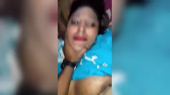 Village Girl Getting Paid For Riding Customer In Her Room