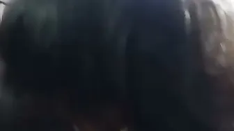 Busty GF Giving Handjob And Blowjob With Tits Out