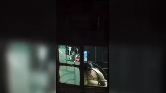 Catching The Neighbor Wife Naked In Her Kitchen Through Window