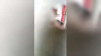 Busty Milf Bathing Naked Outdoors Caught On Hidden Camera Feed