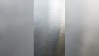 Busty Milf Bathing Naked Outdoors Caught On Hidden Camera Feed