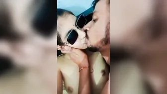 GF Making Out With Me While Exposing Her Boobs On Cam