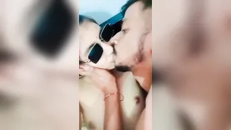 GF Making Out With Me While Exposing Her Boobs On Cam