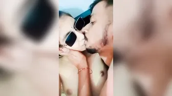 GF Making Out With Me While Exposing Her Boobs On Cam