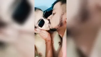 GF Making Out With Me While Exposing Her Boobs On Cam