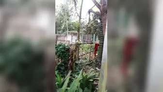 Busty Milf Bathing Completely Naked Outdoors Caught On Video