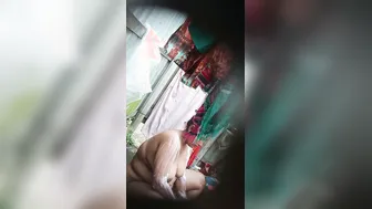 Busty Milf Bathing Completely Naked Outdoors Caught On Video