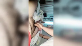 Fair Skinned Babe Giving Blowjob Then Fucked Doggy From Behind