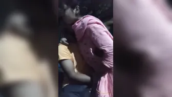 Village Wife Getting Her Tits Squeezed Hard By Hubby At Home