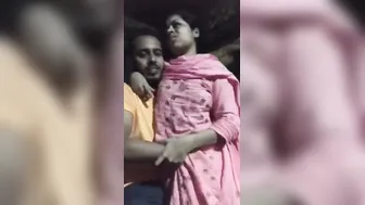 Village Wife Getting Her Tits Squeezed Hard By Hubby At Home