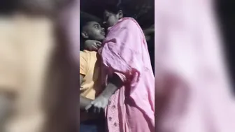 Village Wife Getting Her Tits Squeezed Hard By Hubby At Home