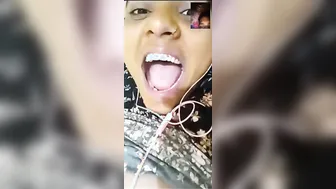 Cute GF Getting Naked And Horny During Video Call Sex