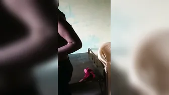 College Roommate Flashing Bare Tits In Hostel Caught On Camera