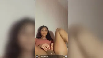 Naked GF Spreading Wide Showing Everything On Her Phone