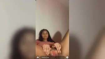 Naked GF Spreading Wide Showing Everything On Her Phone