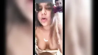 Mountain Girl Dancing Topless Teasing With Her Beautiful Boobs