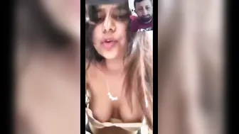 Mountain Girl Dancing Topless Teasing With Her Beautiful Boobs