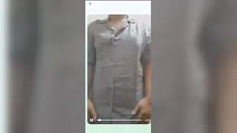 College Babe Stripping Off Revealing Her Incredible Bare Chest