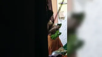 Married Bhabhi Removing Blouse Exposing Her Big Tits On Camera