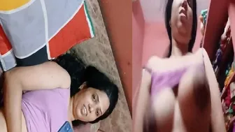 Bhabhi With Huge Tits Sucking Dick Before Getting Fucked