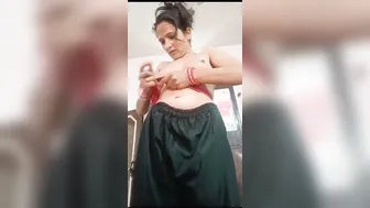 Married Bhabhi Undressing For Her Secret Lover Speaking Hindi