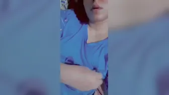 Cute GF Flashing Her Perky Tits On Selfie Cam Secretly
