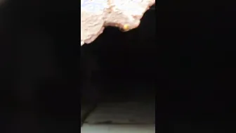 Spying On Friend's Mom Bathing Naked Caught Under Door