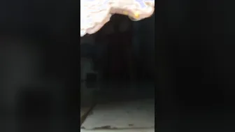 Spying On Friend's Mom Bathing Naked Caught Under Door