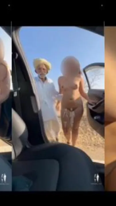 Village Girl Getting Fucked Hard In Car By Older Man Secretly