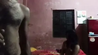 GF Moaning As I Press Her Boobs And Do Foreplay