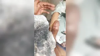 Horny GF Giving Her First Ever Blowjob On Camera