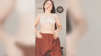 Snapchat Slut Stripping Naked For Viral Desi Nude Show