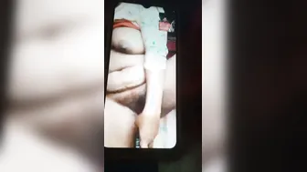 Busty GF Masturbating Standing Up Using A Bottle