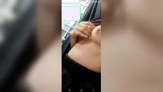 Cute GF Showing Sharp Boobs During Video Call Tease