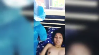Slim College Babe Sucking Dick Before Hardcore Fucking Session