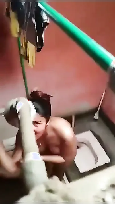 Village Girl Bathing Naked Caught On Camera By Hidden Neighbor