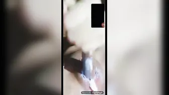 Gf Masturbating Creamy Pussy For Me During Video Call Session