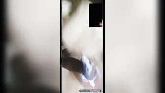 Gf Masturbating Creamy Pussy For Me During Video Call Session