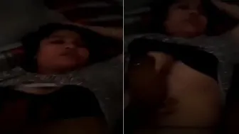 Village Bhabhi Getting Her Boobs Pressed Before Wild Fucking